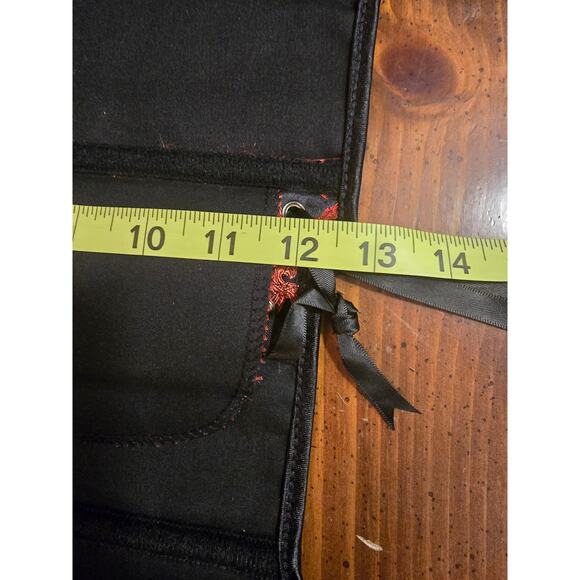 Alivila.Y Fashion Black Lace/ Red Overbust Corset Bustier Top 5xl Runs Small - Picture 9 of 12